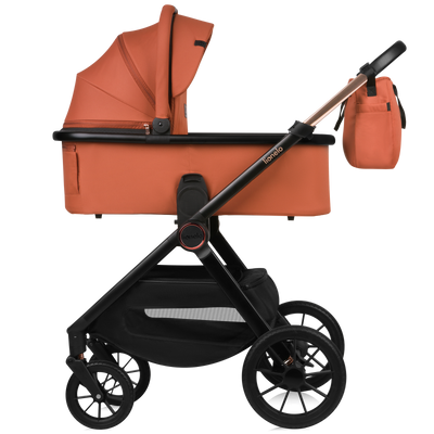 Βρεφικό Καρότσι Layla 3 σε 1 Brown Rust Lionelo