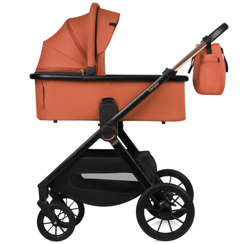Βρεφικό Καρότσι Layla 3 σε 1 Brown Rust Lionelo