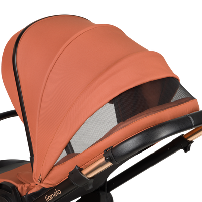 Βρεφικό Καρότσι Layla 3 σε 1 Brown Rust Lionelo