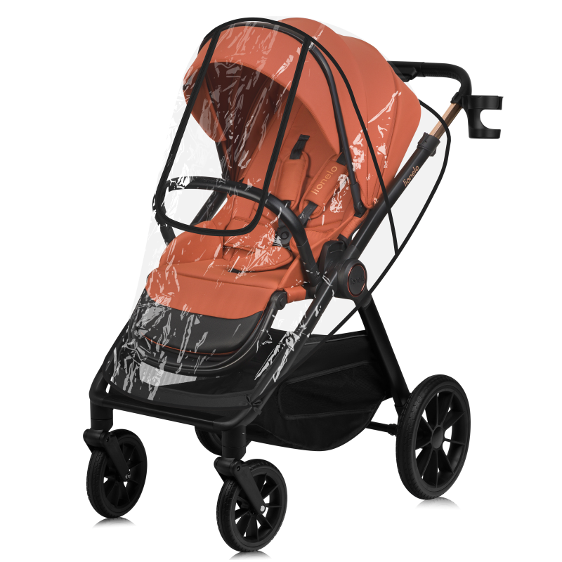 Βρεφικό Καρότσι Layla 3 σε 1 Brown Rust Lionelo
