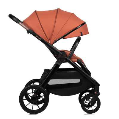 Βρεφικό Καρότσι Layla 3 σε 1 Brown Rust Lionelo