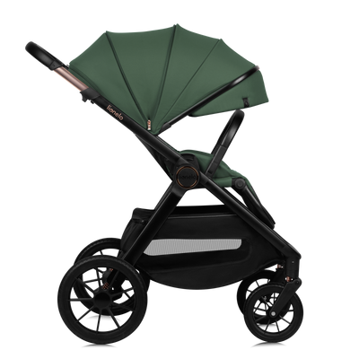 Βρεφικό Καρότσι Layla 3 σε 1 Green Forest Lionelo