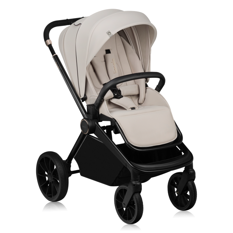 Βρεφικό Καρότσι Mika Plus Beige Sand 3 σε 1 Lionelo