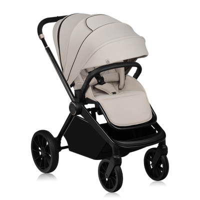 Βρεφικό Καρότσι Mika Plus Beige Sand 3 σε 1 Lionelo