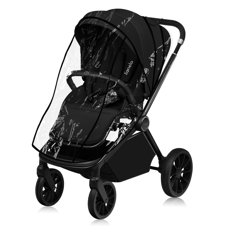 Καρότσι Βρεφικό Mika Plus Black Onyx 3 σε 1 Lionelo