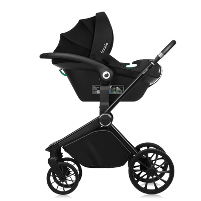 Καρότσι Βρεφικό Mika Plus Black Onyx 3 σε 1 Lionelo