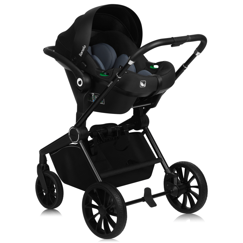Καρότσι Βρεφικό Mika Plus Black Onyx 3 σε 1 Lionelo