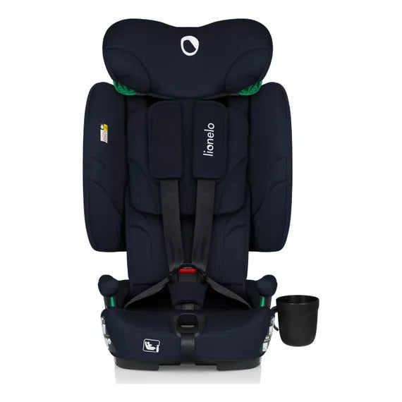 Αναδιπλούμενο Κάθισμα Αυτοκινήτου Nelly Blue Navy i-Size Isofix 76-150cm Lionelo