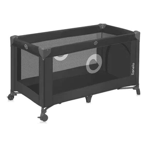 Παρκοκρέβατο Stefi Black Carbon Lionelo