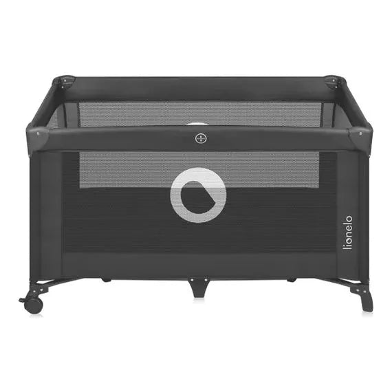 Παρκοκρέβατο Stefi Black Carbon Lionelo