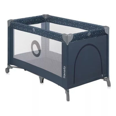 Παρκοκρέβατο Stefi Blue Gray Lionelo