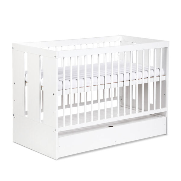 Ολοκληρωμένο Βρεφικό Δωμάτιο Paula Λευκό 120x60cm