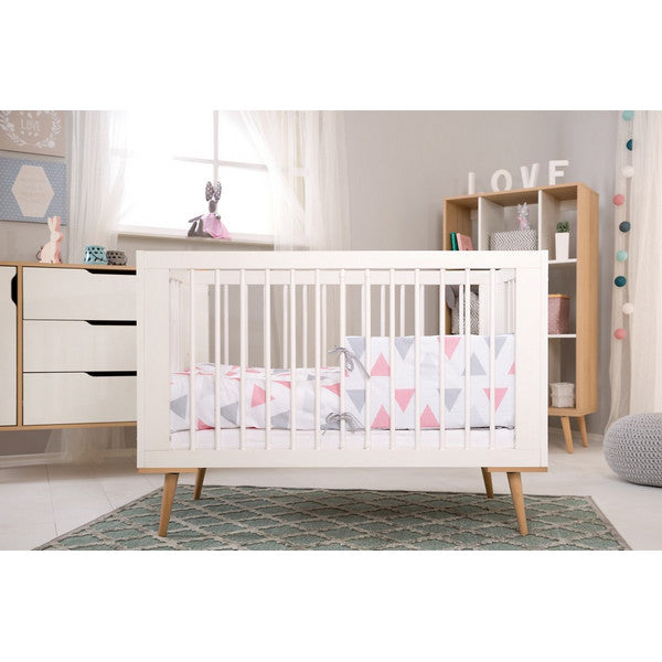Βρεφικό Κρεβάτι Sofie Λευκό 120x60cm *Δωρεάν Μεταφορικά*