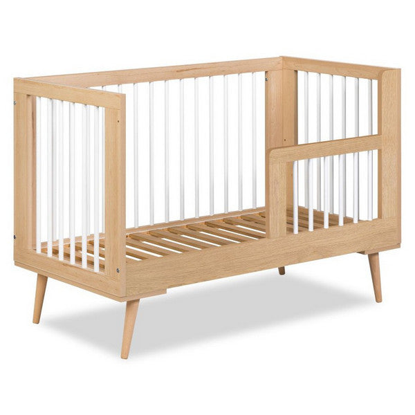 Βρεφικό Κρεβάτι Sofie Φυσικό Ξύλο/ Λευκό 120x60cm *Δωρεάν Μεταφορικά*