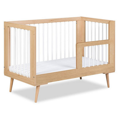 Βρεφικό Κρεβάτι Sofie Φυσικό Ξύλο/ Λευκό 120x60cm *Δωρεάν Μεταφορικά*