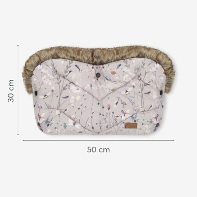 Γάντι Καροτσιού Luxury Dreamy Fields Grey KikkaBoo