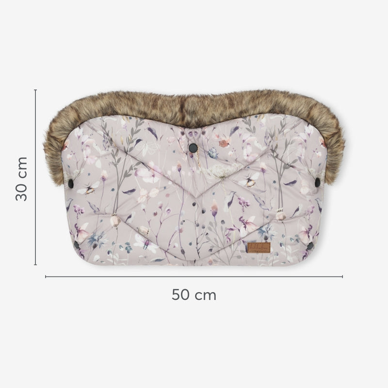 Γάντι Καροτσιού Luxury Dreamy Fields Grey KikkaBoo