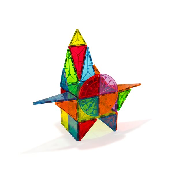 Μαγνητικό Παιχνίδι 110 Κομματιών Metropilis Magna Tiles