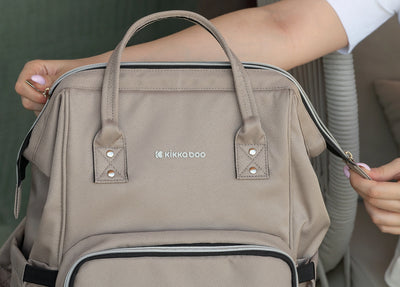 Τσάντα Πλάτης - Αλλαξιέρα Siena Beige KikkaBoo