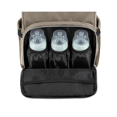 Τσάντα Πλάτης - Αλλαξιέρα Siena Beige KikkaBoo