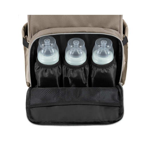 Τσάντα Πλάτης - Αλλαξιέρα Siena Beige KikkaBoo