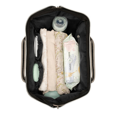 Τσάντα Πλάτης - Αλλαξιέρα Siena Beige KikkaBoo