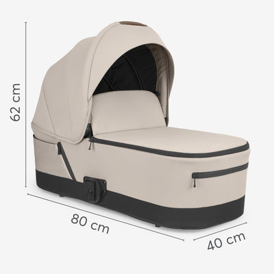 Παιδικό Καρότσι Mia 3 Σε 1 Beige KikkaBoo