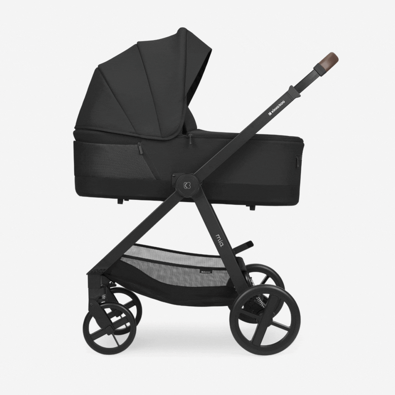 Παιδικό Καρότσι Mia 3 Σε 1 Black KikkaBoo