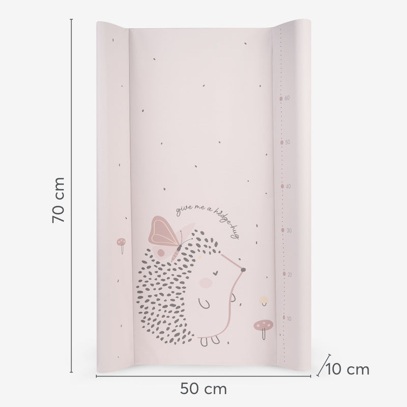 Αλλαξιέρα Σκληρή PVC Hedge-hugs Pink 50x70cm