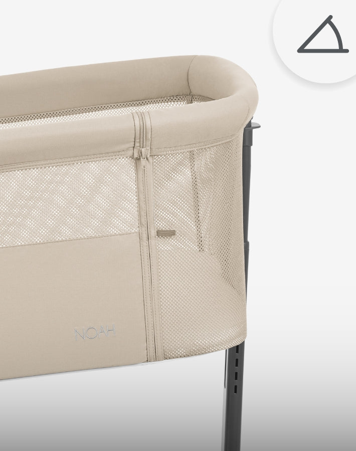 Βρεφικό Λίκνο Noah Beige 2025 KikkaBoo