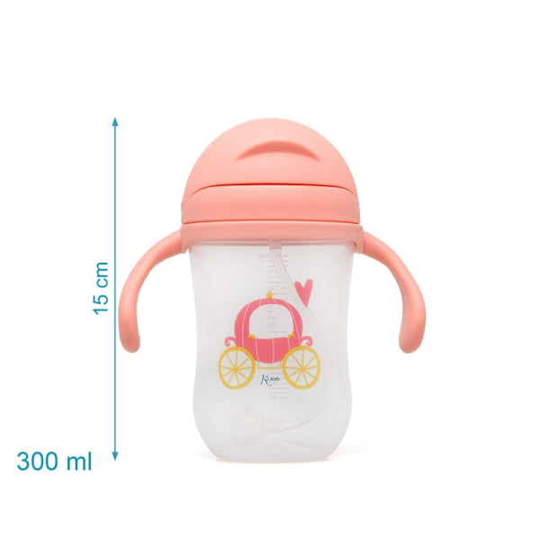 Εκπαιδευτικό Ποτηράκι με Λαβές Princess 300ml 6+Μ