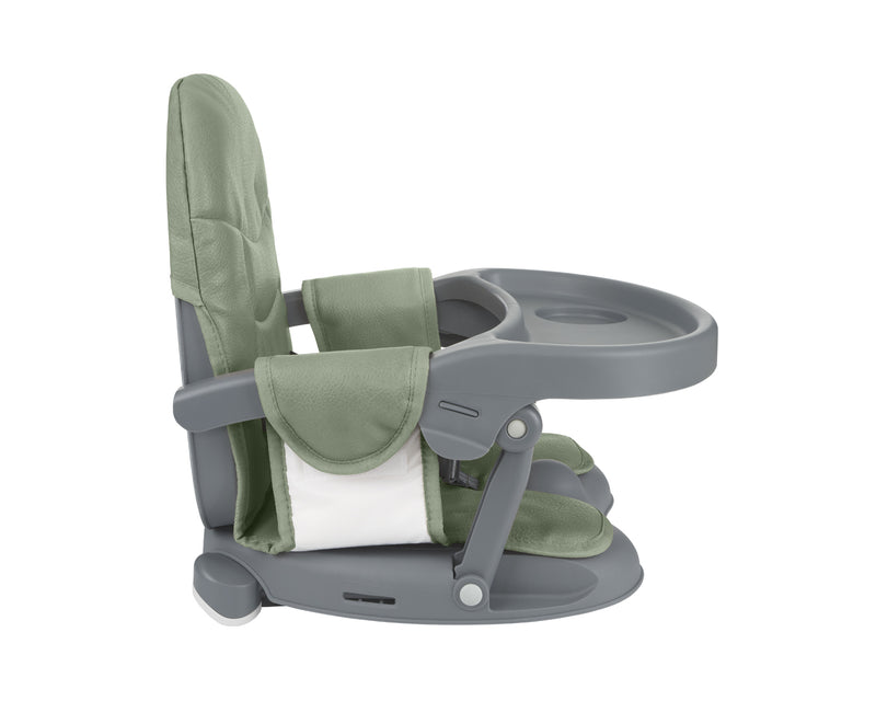 Καρεκλάκι Φαγητού Booster Pappo Army Green KikkaBoo