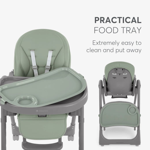 Καρεκλάκι Φαγητού Pastello 2 Mint KikkaBoo