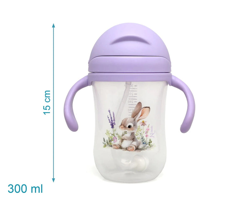 Εκπαιδευτικό Ποτηράκι με Λαβές Bunny 300ml 6+Μ
