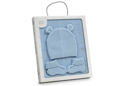 Σετ Δώρου Blue 0-6m 3τμχ