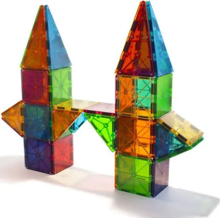 Μαγνητικό Παιχνίδι 100 Κομματιών Clear Colors Magna Tiles