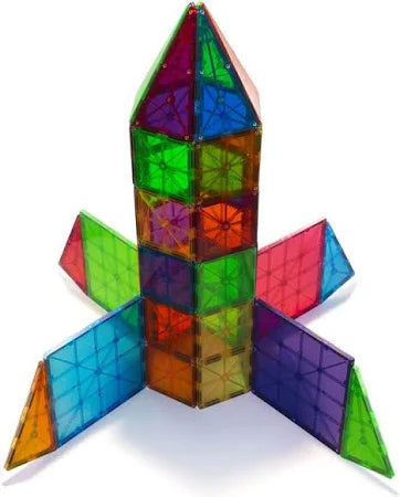 Μαγνητικό Παιχνίδι 100 Κομματιών Clear Colors Magna Tiles