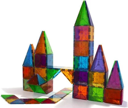 Μαγνητικό Παιχνίδι 100 Κομματιών Clear Colors Magna Tiles