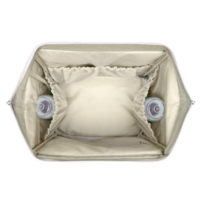 Τσάντα Πλάτης - Αλλαξιέρα Siena Luxe Secret Garden Deep Green KikkaBoo