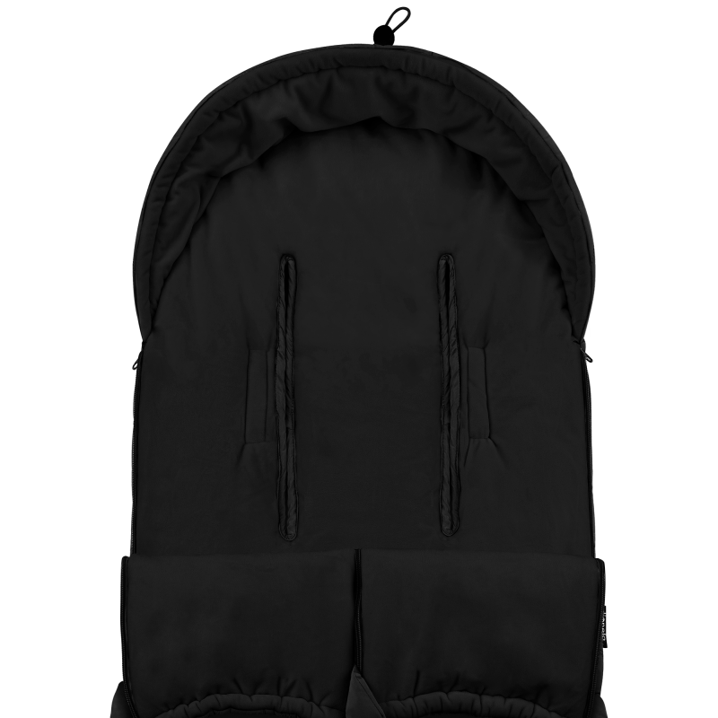 Universal Ποδόσακος Καροτσιού 4 σε 1 Oli Black Lionelo