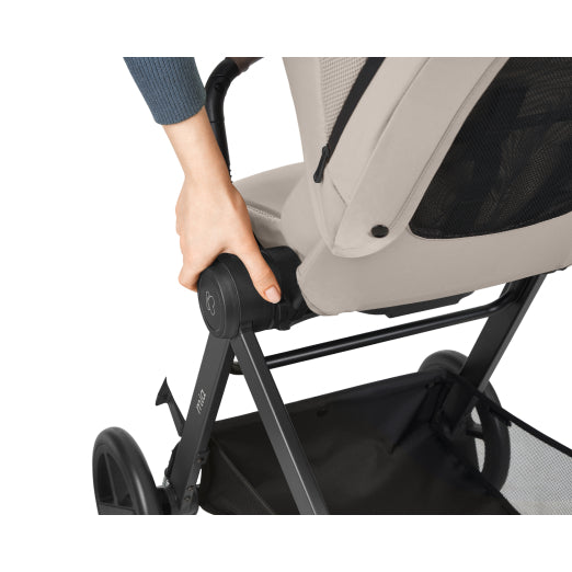 Παιδικό Καρότσι Mia 3 Σε 1 Beige KikkaBoo