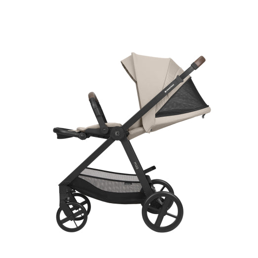 Παιδικό Καρότσι Mia 3 Σε 1 Beige KikkaBoo