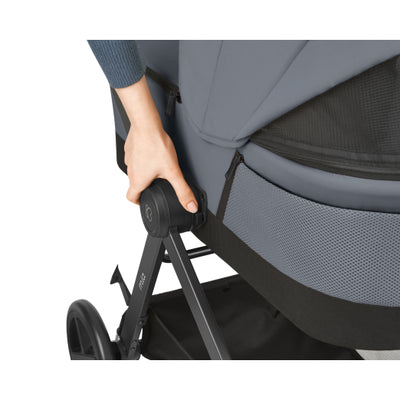 Παιδικό Καρότσι Mia 3 Σε 1 Grey KikkaBoo