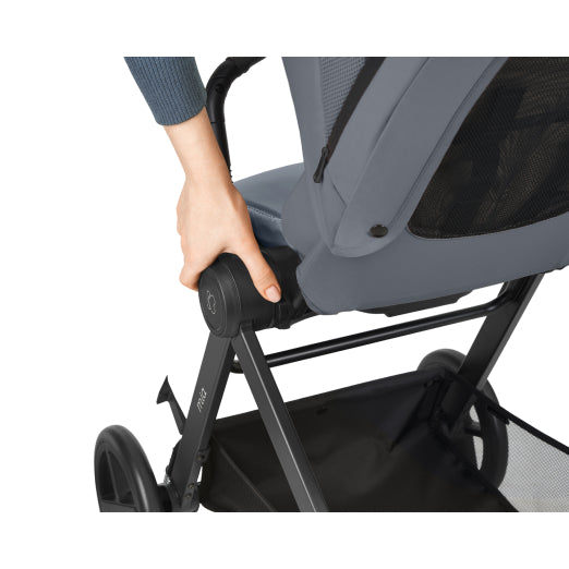 Παιδικό Καρότσι Mia 3 Σε 1 Grey KikkaBoo