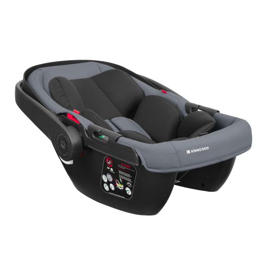 Παιδικό Καρότσι Mia 3 Σε 1 Grey KikkaBoo