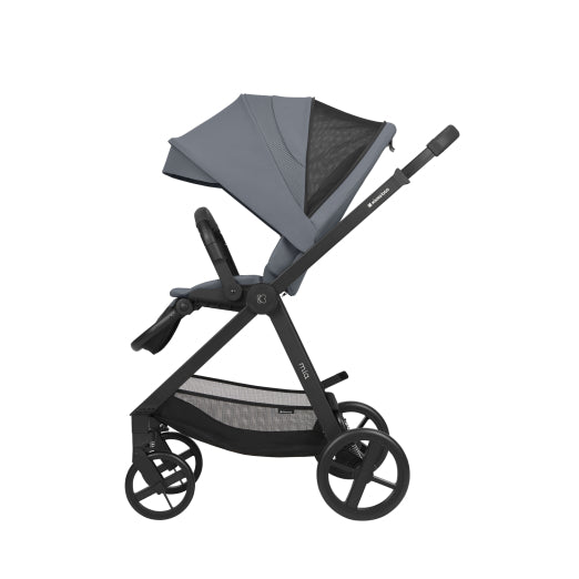 Παιδικό Καρότσι Mia 3 Σε 1 Grey KikkaBoo