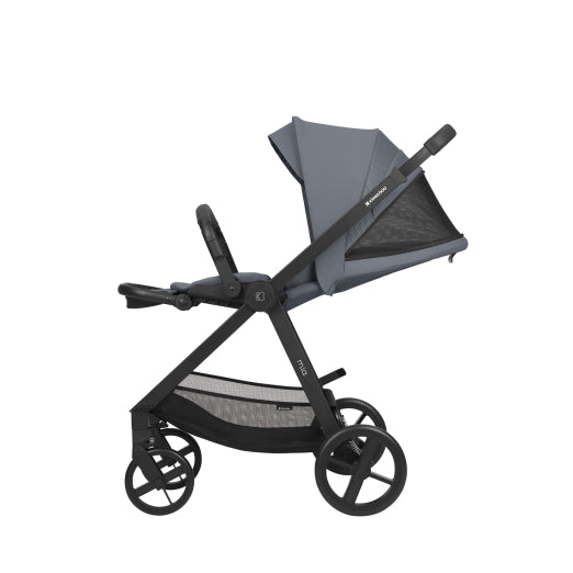 Παιδικό Καρότσι Mia 3 Σε 1 Grey KikkaBoo