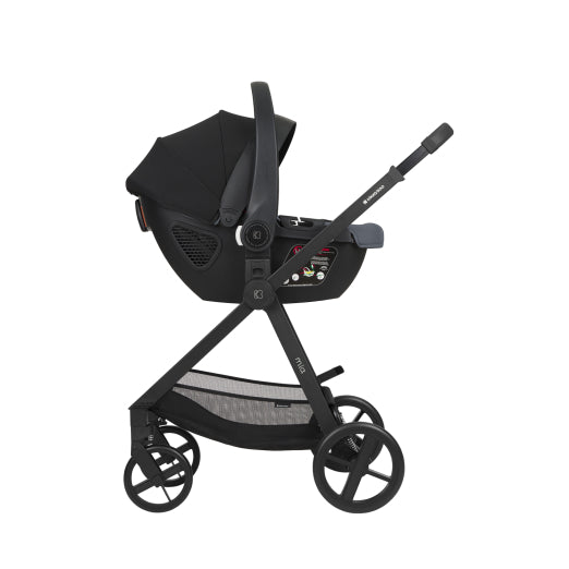 Παιδικό Καρότσι Mia 3 Σε 1 Grey KikkaBoo