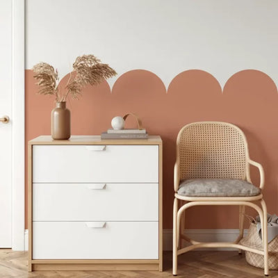 Αυτοκόλλητο Τοίχου Panel Terracota 100×120cm