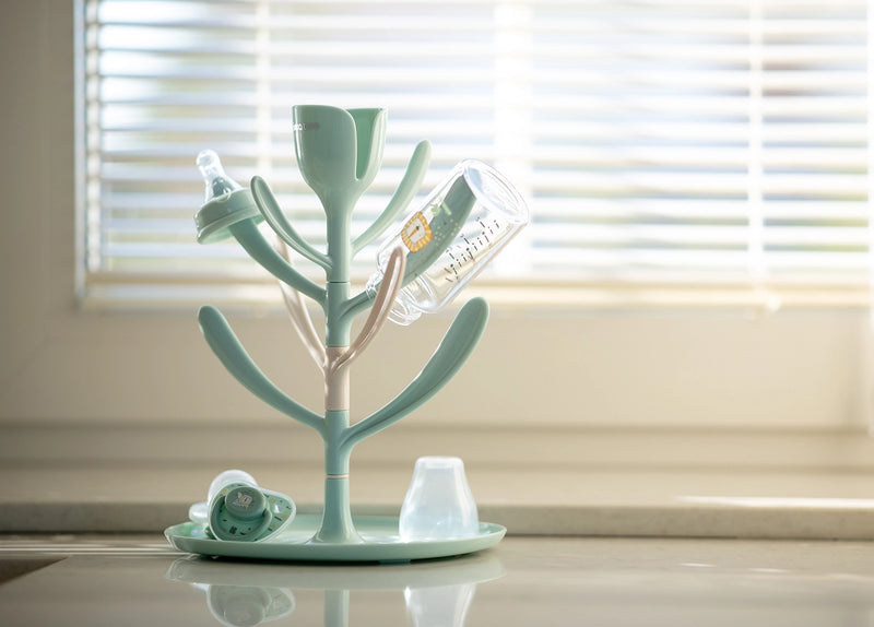 Βάση Στεγνωτήρας Μπιμπερό Tulip Mint KikkaBoo